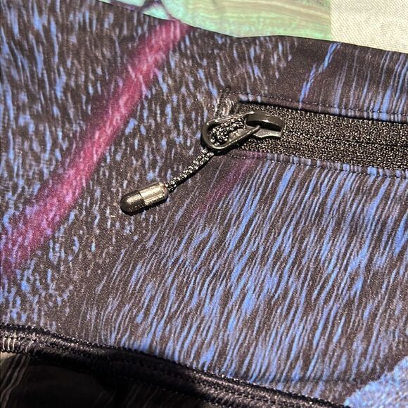 Lululemon Rare Speed Wunder Electrobeam Pattern Nulux Leggings C34 - Picture 12 of 13